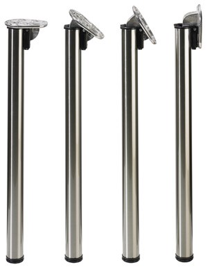 HETTICH 46694 Jengo pieds de table 710/50 chromé