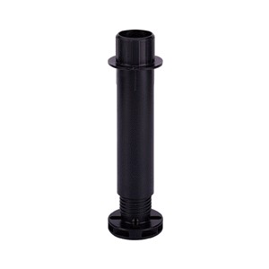 HETTICH 47632 pied de renfort, 190 mm, noir