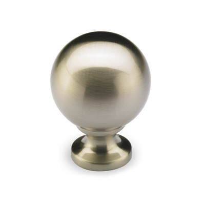 HETTICH 9070523 Bouton BONA d30 mm imitation inox