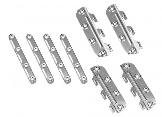 HETTICH 25183 quincaillerie de liaison lit, longueur 130 mm, ensemble HETTICH 25183 quincaillerie de liaison lit, longueur 130 mm, ensemble