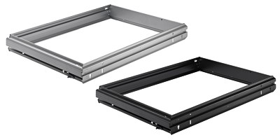 HETTICH 78045 cadre pour armoires avec façades 600 435, noir