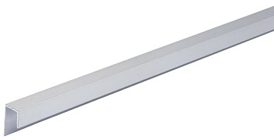 HETTICH 70985 Wing 77 guidage inférieur 3200mm alu anodisé argent