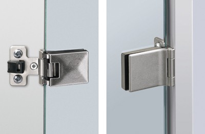 HETTICH 69934 ET 5150 Z charniere verre central 170° ressort