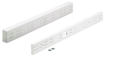 HETTICH 13952 moulure espaceur pour tiroirs coulissants, 25x484x49mm, blanc