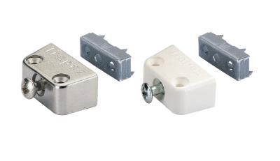 HETTICH 13104 Quincaillerie de liaison trapézoidale TZ 4 blanc