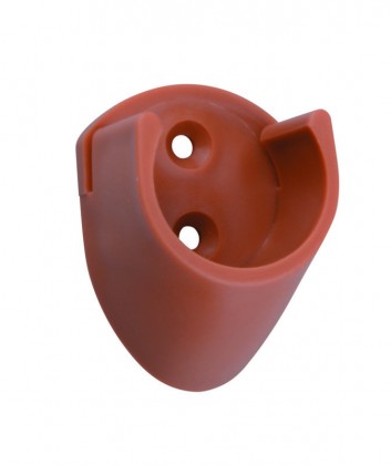 StrongWire support de tringle, D=25mm, plastique, olše