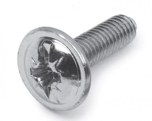 StrongFix Vis ferrures de liaison M6x14 nickel