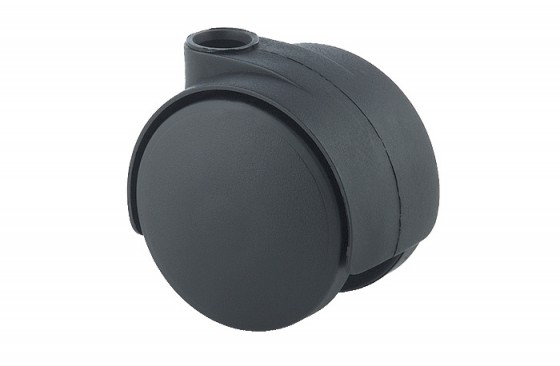 TENTE Roulette pivotante A520POI040L51-8 noir, 40 mm, sans fixation
