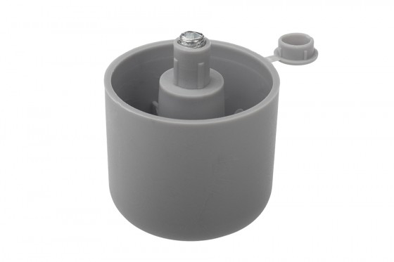 STRONG glissiere avec rectification hauteur 42mm gris