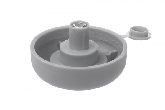 STRONG glissiere avec rectification hauteur 17mm gris