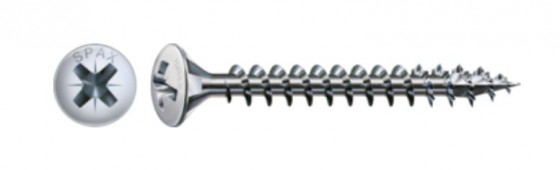 SPAX vis a bois 3,5x16mm tete lenticulaire PZ Ni 4C MH (PANT)