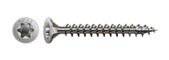 SPAX vis a bois 4x35 tete fraisée TXS,W,4C MH, inox A2