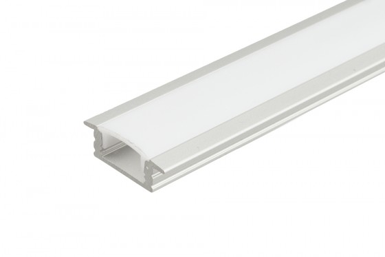 StrongLumio profilé LED Ormio, 2000mm argenté elox StrongLumio profilé LED Ormio, 2000mm argenté elox