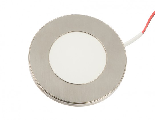 LED spot BAILEN 12V 3W blanc chaud, acier brossé LED spot BAILEN 12V 3W blanc chaud, acier brossé