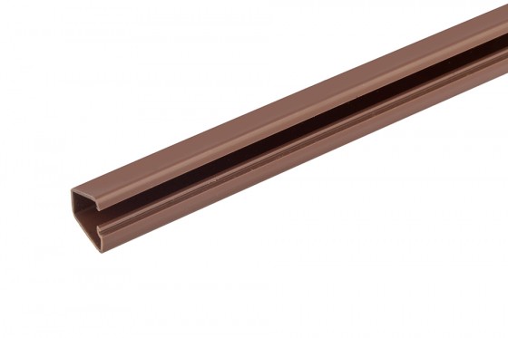 StrongLumio Goulotte électrique 12x7mm auto-adhésive, imitation bois foncé, 2m StrongLumio Goulotte électrique 12x7mm auto-adhésive, imitation bois foncé, 2m