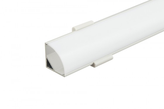 StrongLumio moulure de recouvrement ronde Belcore, 2m lait StrongLumio moulure de recouvrement ronde Belcore, 2m lait