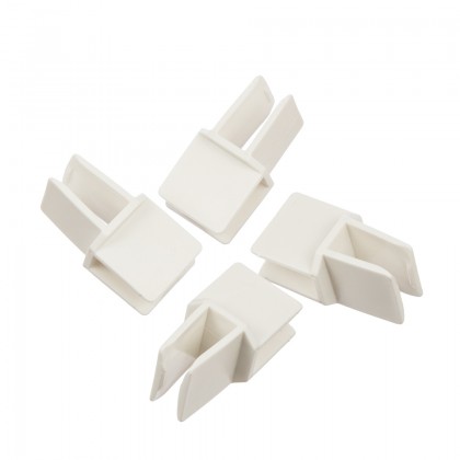StrongMax 16/18 raccord croisé, profil pour cloison intérieure, blanc