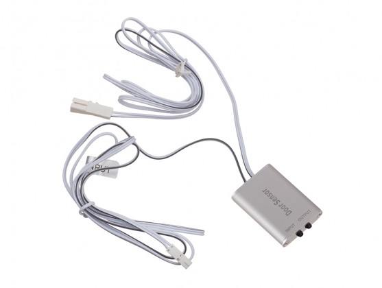 StrongLumio capteur de porte alu, 12/24V 48/96W 4A connecteurs Mini, argent StrongLumio capteur de porte alu, 12/24V 48/96W 4A connecteurs Mini, argent