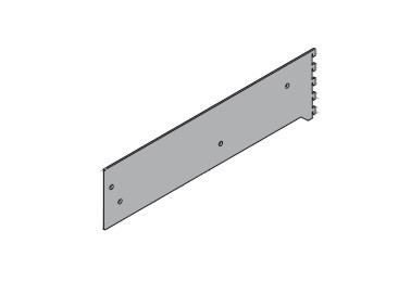 VERTIKO Support armoire 450x96 gris
