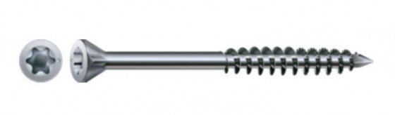 SPAX vis a bois 3,5x45 tete affleurante TXS,W,4C MH sol
