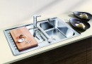 BLANCO 523663 Évier Classic Pro 5S-IF InFino avec excentrique inox soie brillant