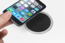 VersaCharger chargeur sans fil chrome / noir brillant