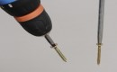 UNIQUADREX Vis a bois 3,5x30mm tete demi-ronde zinc blanc
