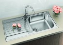 BLANCO 524254 Évier Dinas XL 6 S sans excentrique inox brossé