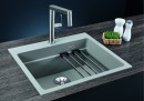 BLANCO 524548 Évier Etagon 6 sans excentrique Silgranit PuraDur café
