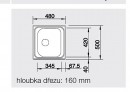BLANCO 525320 Sink TIPO 45 stainless steel natural gloss