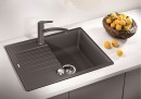 BLANCO 524711 Évier Zia 45 S Compact avec excentr.Silgranit PuraDur anthracite