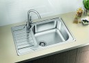 BLANCO 525121 Évier Dinas XL 6 S Compact sans excentrique inox brossé