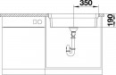 BLANCO 524272 Évier encastré affleurant Etagon 700-IF acier inoxydable satiné br