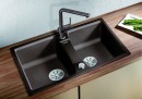 BLANCO 524950 Évier Lexa 8 Silgranit PuraDur anthracite