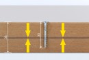 SPAX vis a bois 4x33mm tete fraisée TXS,W,4C MH double filet (TUPL)