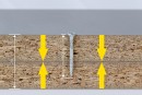 SPAX vis a bois 4x33mm tete fraisée TXS,W,4C MH double filet (TUPL)