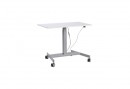 MILADESIGN pied de table central électrique LN3901EL a roulettes blanc MILADESIGN pied de table central électrique LN3901EL a roulettes blanc