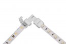 Raccord RGBW pour ruban led angle - forme L