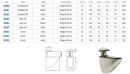 STRONG Tukan 5650-055 DN petit 55mm satin nickel