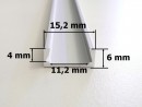 Profilé LED Mikro 2 2000mm alu anodisé