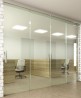 TERNO Vetro 40 Drag ensemble de ferrures pour porte verre 80kg avec absorbeur