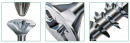 SPAX vis a bois 5x25 tete fraisée PZ,W,4C MH