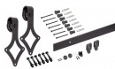 K-StrongLine Barnio quincaillerie pour portes coulissantes Square 3m sans amorti