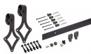 K-StrongLine Barnio quincaillerie pour portes coulissantes Square 2m sans amorti