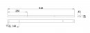 MILADESIGN canal Linear LN1003 argent