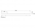 MILADESIGN canal Linear LN1204 noir