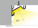 StrongLumio profilé LED Corner 14 alu anodisé 2000mm