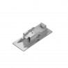 HETTICH 9133536 Sensys rondelle de montage charniere verre D10 adhésive