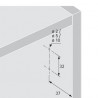 HETTICH 9239099 PTOs charnieres avec amortisseur intégré gris