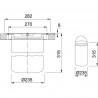 FRANKE trieur KEA-F 12 encastre 1x12l